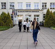 Abiturientai laiko valstybinį lietuvių kalbos egzaminą