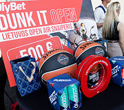 Ketvirtasis &bdquo;OlyBet DUNK IT OPEN&ldquo; krep&scaron;inio festivalis