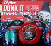 Ketvirtasis &bdquo;OlyBet DUNK IT OPEN&ldquo; krep&scaron;inio festivalis