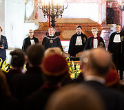 VU atminties diplomų įteikimo ceremonija