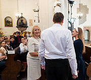 VU atminties diplomų įteikimo ceremonija
