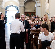 VU atminties diplomų įteikimo ceremonija