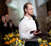 VU atminties diplomų įteikimo ceremonija