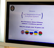 ES piliečių naujos atvykimo-i&scaron;vykimo sistemos pristatymas Vilniaus oro uoste