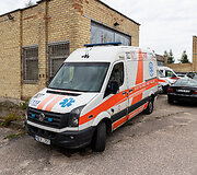 Greitosios medicinos pagalbos automobilių perdavimas Ukrainai