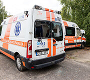 Greitosios medicinos pagalbos automobilių perdavimas Ukrainai