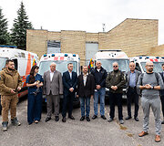 Greitosios medicinos pagalbos automobilių perdavimas Ukrainai