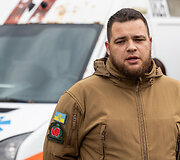 Greitosios medicinos pagalbos automobilių perdavimas Ukrainai