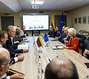 Gitanas Nausėda, Ursula von der Leyen