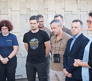 I&scaron; stažuotės Ukrainoje grįžusių Lietuvos medikų sutikimas