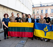I&scaron; stažuotės Ukrainoje grįžusių Lietuvos medikų sutikimas