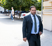 Ignas Hofmanas atvyko į STT apklausą