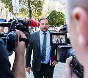 Ignas Hofmanas atvyko į STT apklausą
