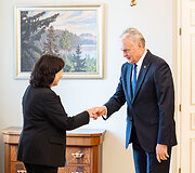 Jūratė Zailskienė, Gitanas Nausėda