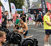 &Scaron;urmuliuojantis Gedimino prospektas Vilniaus Dienų metu