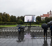 Įspėjamasis streikas: nemokami kino filmai Luki&scaron;kių aik&scaron;tėje