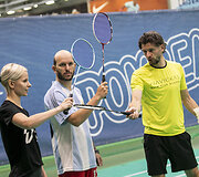 Lietuvos badmintono federacijos spaudos konferencija