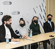Lietuvos badmintono federacijos spaudos konferencija