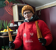 Kalėdinio miestelio skanėstai