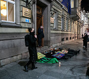 Protestas prie&scaron; netvarų ūkininkavimą numatančią nacionalinę Žemės ūkio strategiją