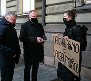 Protestas prie&scaron; netvarų ūkininkavimą numatančią nacionalinę Žemės ūkio strategiją