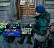Protestas prie&scaron; netvarų ūkininkavimą numatančią nacionalinę Žemės ūkio strategiją