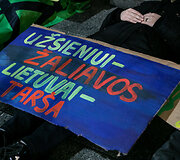 Protestas prie&scaron; netvarų ūkininkavimą numatančią nacionalinę Žemės ūkio strategiją