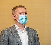 Spaudos konferencija po &Scaron;vietimo, mokslo ir sporto ministerijos posėdžio