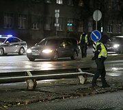 Spalio 22-osios naktinis policijos reidas