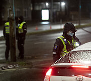 Spalio 22-osios naktinis policijos reidas