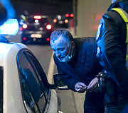 Spalio 22-osios naktinis policijos reidas