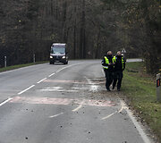 Avarija Rudaminos seniūnijoje, ties Kalvi&scaron;kių kaimu