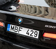 Policijos automobilio BMW 530D xDrive pristatymas