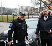 Policijos automobilio BMW 530D xDrive pristatymas