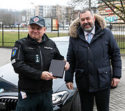 Policijos automobilio BMW 530D xDrive pristatymas