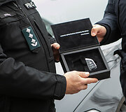 Policijos automobilio BMW 530D xDrive pristatymas