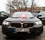 Policijos automobilio BMW 530D xDrive pristatymas
