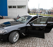Policijos automobilio BMW 530D xDrive pristatymas