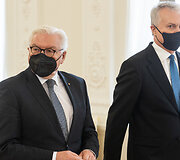 Gitanas Nausėda susitiko su Vokietijos Prezidentu