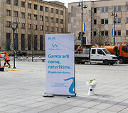 Instaliacija vandentvarkos dienos proga