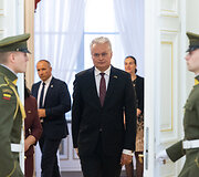 Prezidento susitikimas su Kosovo Prezidentė Vjosa Osmani