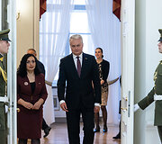 Prezidento susitikimas su Kosovo Prezidentė Vjosa Osmani