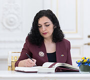 Kosovo Prezidentė Vjosa Osmani