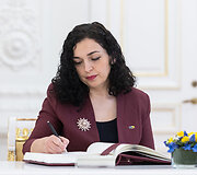Kosovo Prezidentė Vjosa Osmani