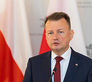 Lenkijos kra&scaron;to apsaugos ministras Mariusz Blaszczak