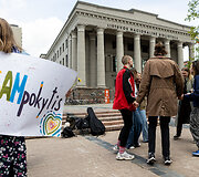 Renginys  "Mes #ESAMpokytis - moksleiviai keičia mokyklą"