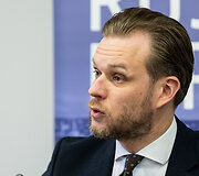 Gabrieliaus Landsbergio ir Michailo Chodorkovskio spaudos konferencija