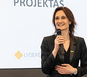 Projekto &bdquo;Lyderės Valdybose" pristatymas