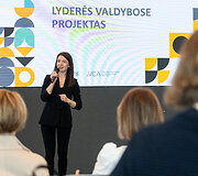 Projekto &bdquo;Lyderės Valdybose" pristatymas