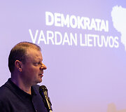 Demokratų sąjungos &bdquo;Vardan Lietuvos&ldquo; Vilniaus skyriaus steigimas